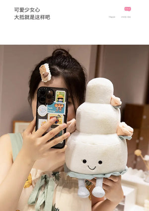 Planet Gates Kawaii Stuffed Soft Plush Plants Lifelike Potted Plant Ramen Food Plush Doll PineTree Noodles Bunker Princess Castle Pillow Toy