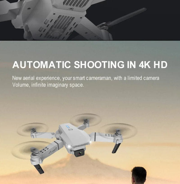 Planet Gates KBDFA 2023 New E88 Pro WIFI FPV Drone Wide Angle HD 4K 1080P Camera Height Hold RC Foldable Quadcopter Dron Helicopter Toys Gift