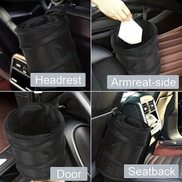 Planet Gates Keep Your Car Clean & Organized with this Collapsible Car Trash Can!