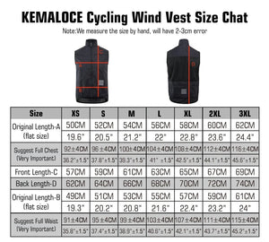 Planet Gates KEMALOCE Cycling Vest Black&Yellow Mens Cycling Gilets Lightweight Windproof Reflective Bike Sports Sleevess Jackets