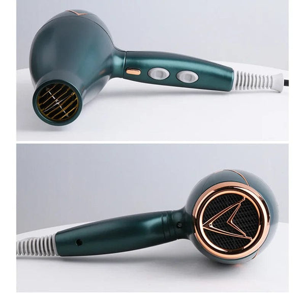 Planet Gates Kemei 3500W Hot and Cold Wind Hair Dryer Foldable Compact Blow Dryer Hairdryer Hair Styling Tools for Salons and Household Use