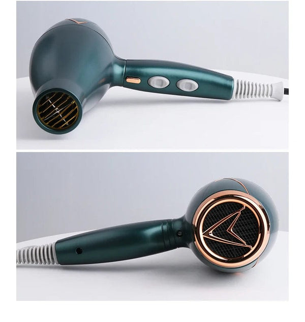 Planet Gates Kemei 3500W Hot and Cold Wind Hair Dryer Foldable Compact Blow Dryer Hairdryer Hair Styling Tools for Salons and Household Use