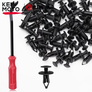 Planet Gates KEMiMOTO ATV UTV Renegade Rivets 100 Pack for Can Am Maverick Commander Outlander For John Deere Gator TX For Kawasaki