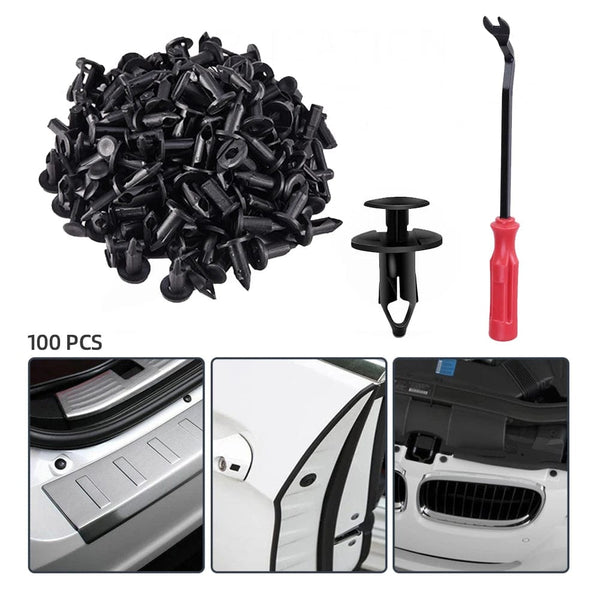 Planet Gates KEMiMOTO ATV UTV Renegade Rivets 100 Pack for Can Am Maverick Commander Outlander For John Deere Gator TX For Kawasaki