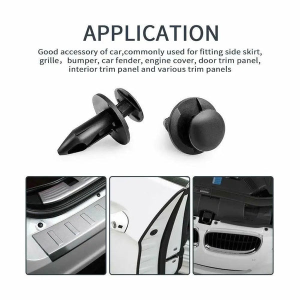 Planet Gates KEMiMOTO ATV UTV Renegade Rivets 100 Pack for Can Am Maverick Commander Outlander For John Deere Gator TX For Kawasaki