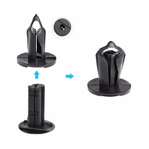 Planet Gates KEMiMOTO ATV UTV Renegade Rivets 100 Pack for Can Am Maverick Commander Outlander For John Deere Gator TX For Kawasaki