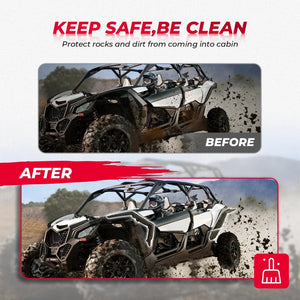 Planet Gates KEMIMOTO UTV Accessories For Can Am Maverick X3 1000 Max R RR 4x4 XRC Turbo DPS Super Extended Fender Flares 2017-2024 715002973