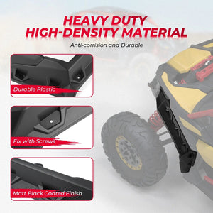 Planet Gates KEMIMOTO UTV Accessories For Can Am Maverick X3 1000 Max R RR 4x4 XRC Turbo DPS Super Extended Fender Flares 2017-2024 715002973