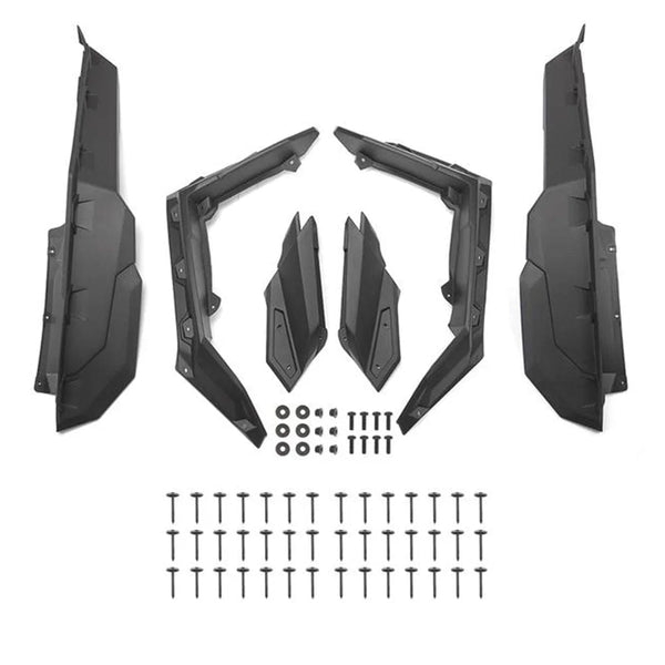 Planet Gates KEMIMOTO UTV Accessories For Can Am Maverick X3 1000 Max R RR 4x4 XRC Turbo DPS Super Extended Fender Flares 2017-2024 715002973