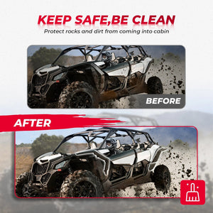 Planet Gates KEMIMOTO UTV Accessories For Can Am Maverick X3 1000 Max R RR 4x4 XRC Turbo DPS Super Extended Fender Flares 2017-2024 715002973