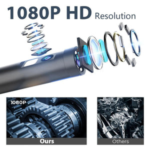 Planet Gates KERUI 2MP Single/Dual Lens Endoscope Android Mini Inspection Camera for Iphone Waterproof Pipeline Borescope Type C IOS