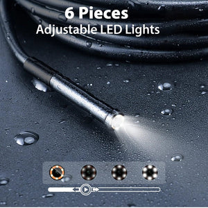 Planet Gates KERUI 2MP Single/Dual Lens Endoscope Android Mini Inspection Camera for Iphone Waterproof Pipeline Borescope Type C IOS