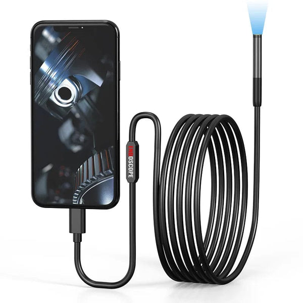 Planet Gates KERUI 2MP Single/Dual Lens Endoscope Android Mini Inspection Camera for Iphone Waterproof Pipeline Borescope Type C IOS