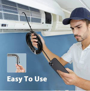 Planet Gates KERUI 2MP Single/Dual Lens Endoscope Android Mini Inspection Camera for Iphone Waterproof Pipeline Borescope Type C IOS