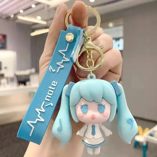Planet Gates Key chain Cute Hatsune Miku Collectible Case Widget Anime Figure 14~25cm