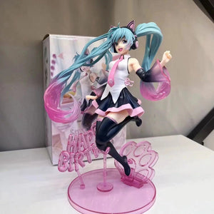 Planet Gates Key chain Cute Hatsune Miku Collectible Case Widget Anime Figure 14~25cm