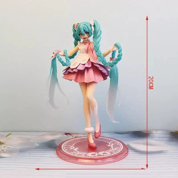 Planet Gates Key chain Cute Hatsune Miku Collectible Case Widget Anime Figure 14~25cm