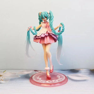 Planet Gates Key chain Cute Hatsune Miku Collectible Case Widget Anime Figure 14~25cm