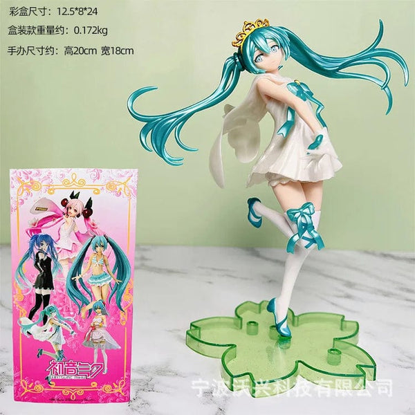 Planet Gates Key chain Cute Hatsune Miku Collectible Case Widget Anime Figure 14~25cm