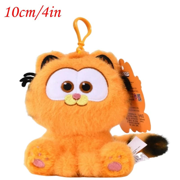 Planet Gates keychain 1 / CHINA 8 Styles GARFIELD Original Cute Plush Toy Soft Cat Stuffed Doll Cartoon Plushie Keychain Pendant for Boys Girls Birthday Gift