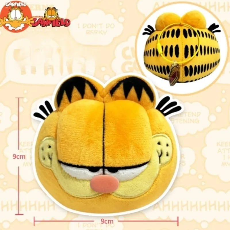 Planet Gates 8 Styles GARFIELD Original Cute Plush Toy Soft Cat Stuffed Doll Cartoon Plushie Keychain Pendant for Boys Girls Birthday Gift