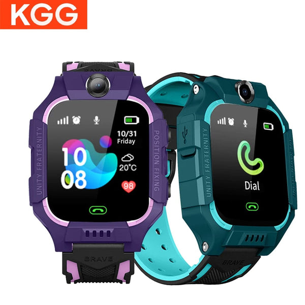 Planet Gates KGG Q19 Kids Smart Watch 2g Sim Card Smartwatch for Children Sos Call Phone Camera Voice Chat Photo Boy Girl Gift Color Screen