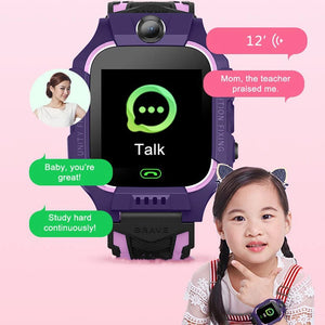 Planet Gates KGG Q19 Kids Smart Watch 2g Sim Card Smartwatch for Children Sos Call Phone Camera Voice Chat Photo Boy Girl Gift Color Screen