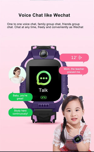 Planet Gates KGG Q19 Kids Smart Watch 2g Sim Card Smartwatch for Children Sos Call Phone Camera Voice Chat Photo Boy Girl Gift Color Screen