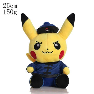 Planet Gates Khaki 20cm Pikachu Pokemon Plush Doll Charmander Bulbasaur Squirtle Psyduck Eevee Plush Soft Stuffed Animals Peluche Plushie Toy Gifts