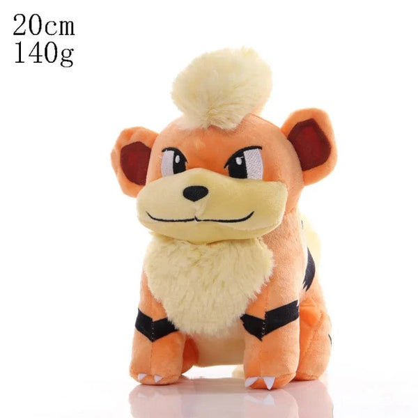 Planet Gates Khaki 20cm Pikachu Pokemon Plush Doll Charmander Bulbasaur Squirtle Psyduck Eevee Plush Soft Stuffed Animals Peluche Plushie Toy Gifts