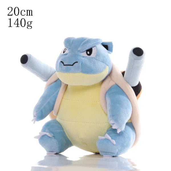Planet Gates Khaki 20cm Pikachu Pokemon Plush Doll Charmander Bulbasaur Squirtle Psyduck Eevee Plush Soft Stuffed Animals Peluche Plushie Toy Gifts