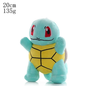 Planet Gates Khaki 20cm Pikachu Pokemon Plush Doll Charmander Bulbasaur Squirtle Psyduck Eevee Plush Soft Stuffed Animals Peluche Plushie Toy Gifts