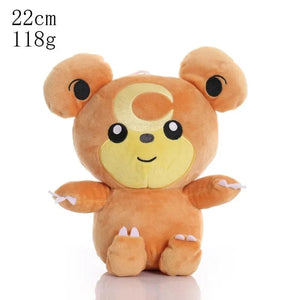 Planet Gates Khaki 20cm Pikachu Pokemon Plush Doll Charmander Bulbasaur Squirtle Psyduck Eevee Plush Soft Stuffed Animals Peluche Plushie Toy Gifts