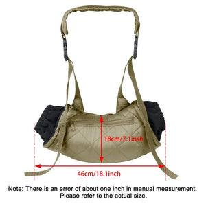 Planet Gates Khaki / CN Electric Heated Hand Warmer Muff Cold Weather Fast Heating Thermal Glove Waist Bag For Outdoor Hunting Skiing Camping