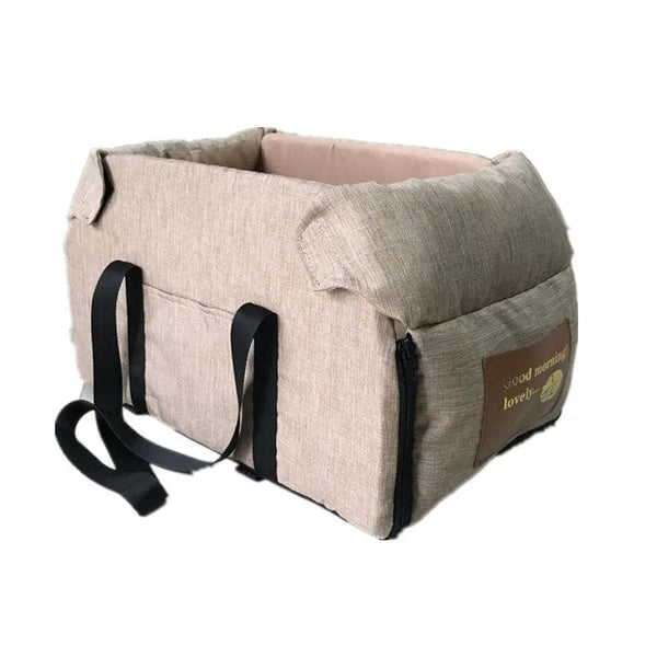 Planet Gates khaki Dog Car Seat Bed Car Central  Portable Car Seat Central Safety Travel Cat DogBed Transport for Bag Chihuahua Accessories