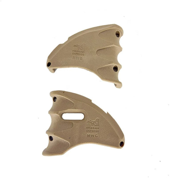 Planet Gates Khaki Tactical Nylon Holster Grip Anti Slip Glove for Sports Training Magazine Accessories