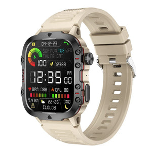 Planet Gates Khaki / with original box Original Men Smart Watch Bluetooth Call Fitness Clock 3ATM IP68 Swim Waterproof Sports Smartwatch for Women Xiaomi Android 2024