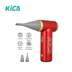 Planet Gates KICA Jetfan 2 Compresse Air Duster Electric Air Dust Blower KICA Jet Fan 2 Portable Cordless Computer Keyboard Cleaner 100000RPM