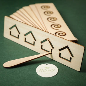 Planet Gates Kid's Wooden Educational Toys Montessori Pen Control Boards Learning Word Spelling Letter Number Groove Cognition Writing Board