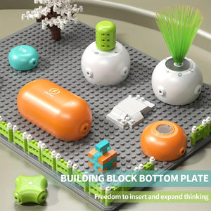 Planet Gates Kids Circuit Blocks Science Toy Electronic Circuit Educational Toys For Childen Physical Education Learning Montessori Toy