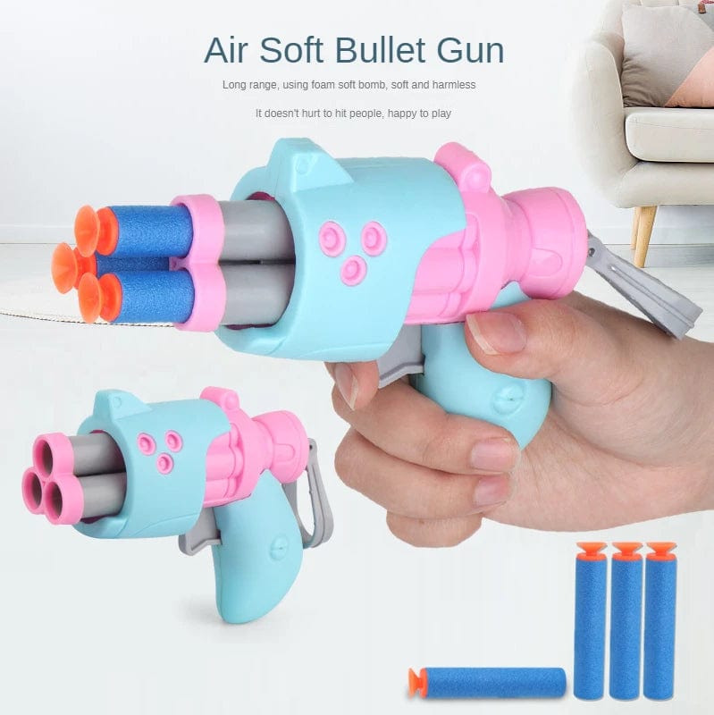 Planet Gates Kids Gun Toys Weapon Foam Soft Bullet Toy Gun Launcher Children Outdoor Harmless Shooting Game Sports