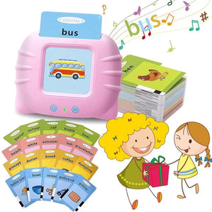 Planet Gates Kids Learn English Toys Early Intelligent Education Audio Electronic Book Flash Card Reading Machine Montessori Study Toys Book