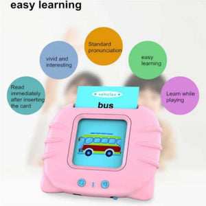 Planet Gates Kids Learn English Toys Early Intelligent Education Audio Electronic Book Flash Card Reading Machine Montessori Study Toys Book