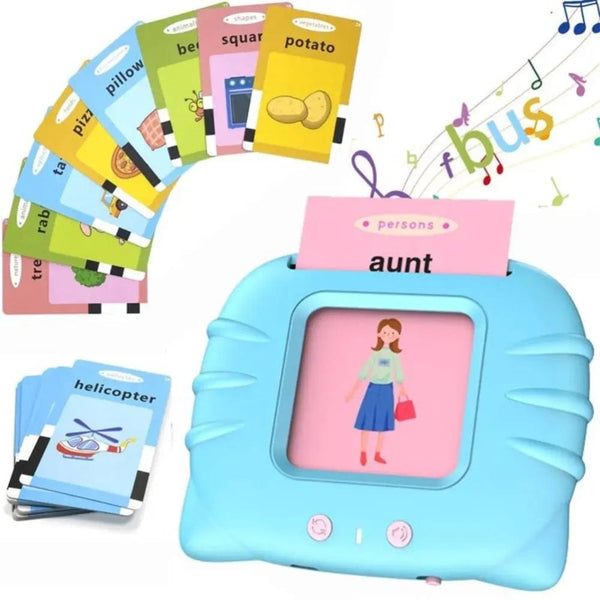 Planet Gates Kids Learn English Toys Early Intelligent Education Audio Electronic Book Flash Card Reading Machine Montessori Study Toys Book