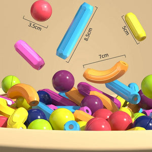 Planet Gates Kids Magnetic Construction Set Magnetic Balls Stick Building Blocks Montessori Educational Toys For Children Gift