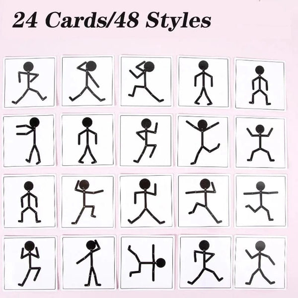 Planet Gates Kids Montessori Toys Wooden Early Learning Educational Puzzles Sporty Pose Jigsaw Improve Hands-on Skill Busy Board Gifts