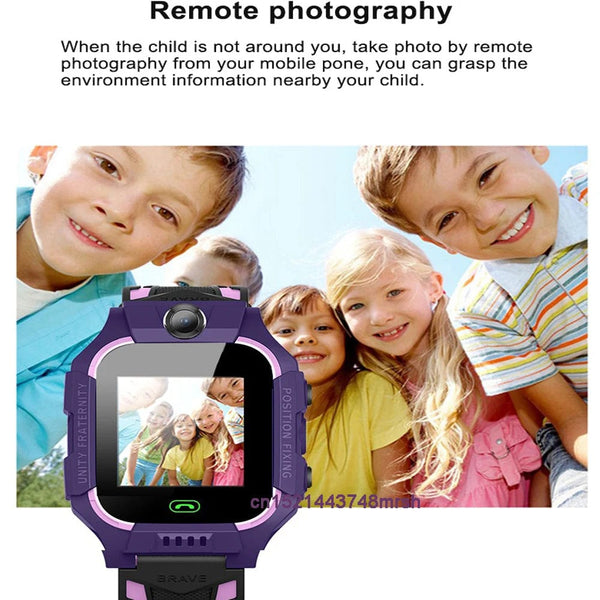Planet Gates Kids Smart Watch LBS Position Baby Phone 2G Watch Flashlight Camera SOS Children Smartwatch For Boys Girls Gifts PK Q12 Q15