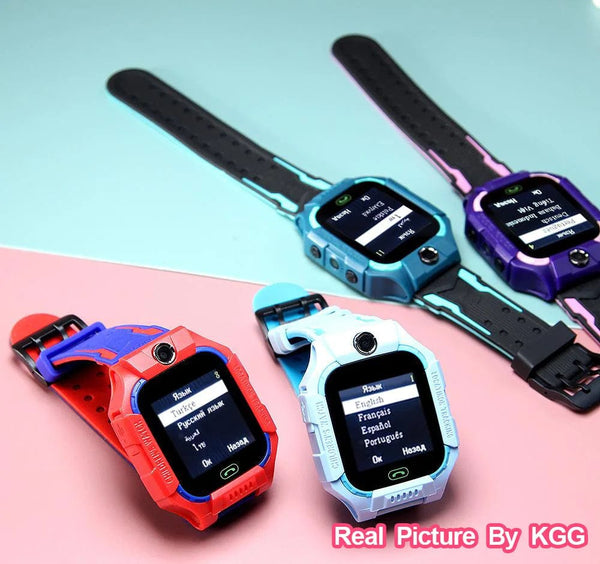 Planet Gates Kids Smart Watch LBS Position Baby Phone 2G Watch Flashlight Camera SOS Children Smartwatch For Boys Girls Gifts PK Q12 Q15