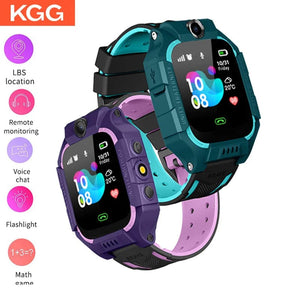 Planet Gates Kids Smart Watch LBS Position Baby Phone 2G Watch Flashlight Camera SOS Children Smartwatch For Boys Girls Gifts PK Q12 Q15