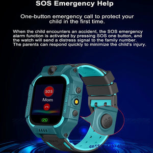 Planet Gates Kids Smart Watch LBS Position Baby Phone 2G Watch Flashlight Camera SOS Children Smartwatch For Boys Girls Gifts PK Q12 Q15